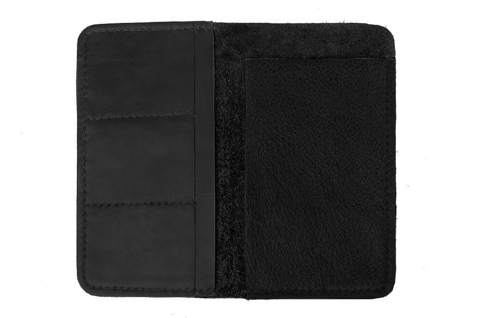 Omega - Leather Folded Travel Wallet