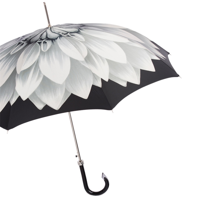 Silver Sunflower Umbrella