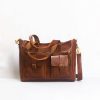 Marine – Handmade Leather Business Travel Bag